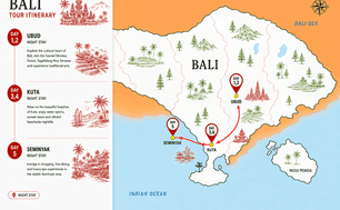 Tour map