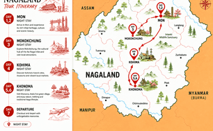Tour map